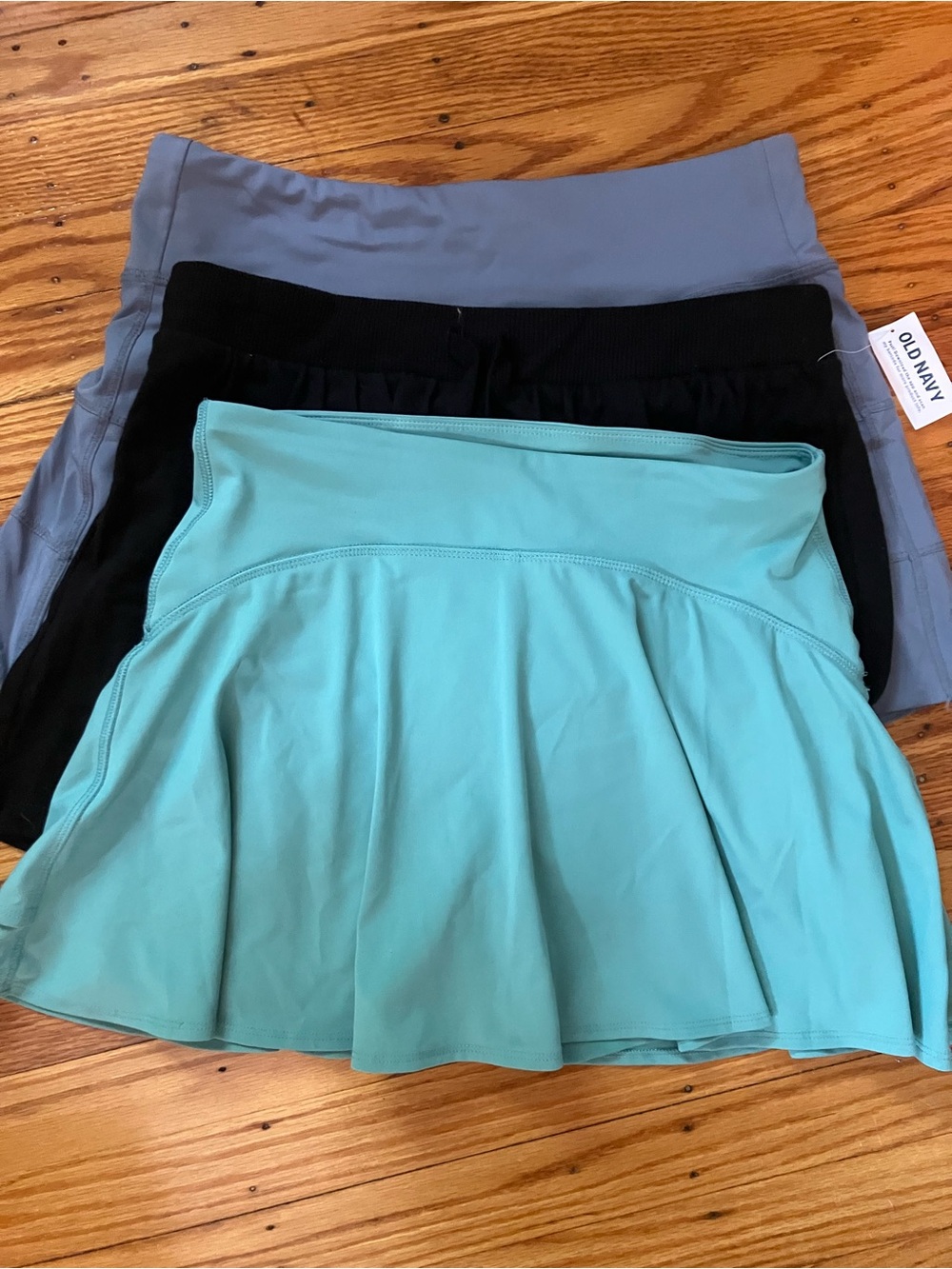 Old Navy Active Powersoft, New Old Navy black, plus one more Skort lot!